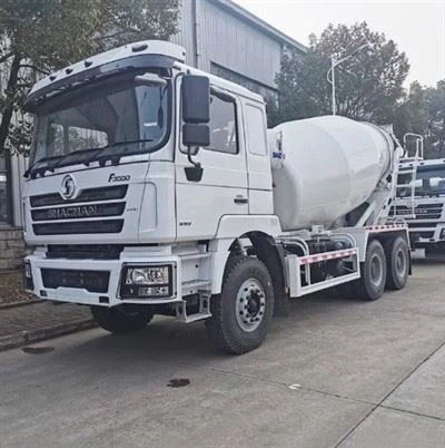 Segondè efikasite konkrè mixer kamyon